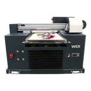 Chất lượng cao và giá thấp sinh thái dung môi phẳng máy in giá rẻ / máy in áo thun phẳng kỹ thuật số